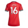 Manchester United Amad Diallo #16 Hjemmedrakt Kvinner 2025-26 Kortermet